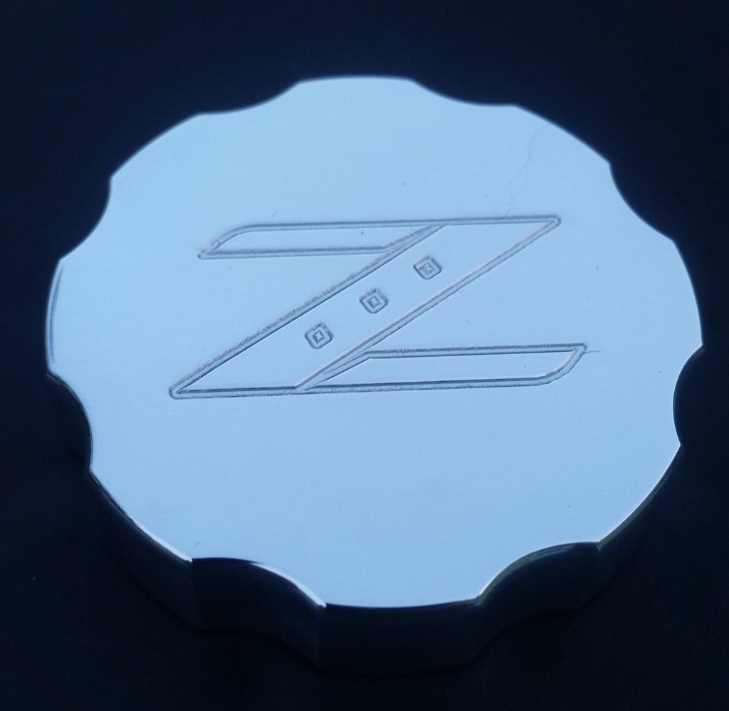 Polished Billet 2003-2008 350Z Z Logo Clutch Reservior Cap Cover Z33 2005 2006