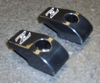 Billet Z logo Coat Hook Set for 71-78 240Z 260Z 280Z Black Silver