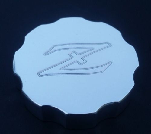 Polished Billet 70-83 Z Logo Clutch Reservior Cap Cover Datsun 240Z 280Z 280ZX