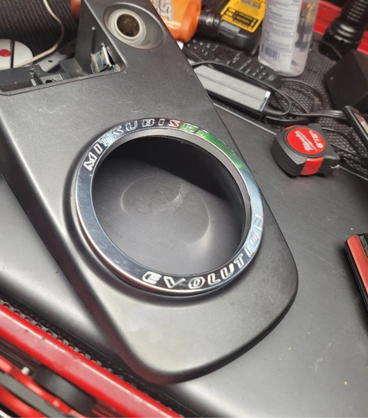Mitsubishi Evolution EVO 7 8 9 Billet Aluminum Shifter Trim Ring Bezel