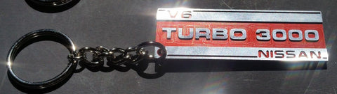 Billet Turbo 3000 Plenum Cover Logo Key Chain 84-89 300ZX Z31 Z VG30 V6