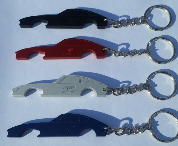 Billet 70-78 Datsun 240Z 260Z 280Z Key Chain Bottle Opener Z Car Keychain S30