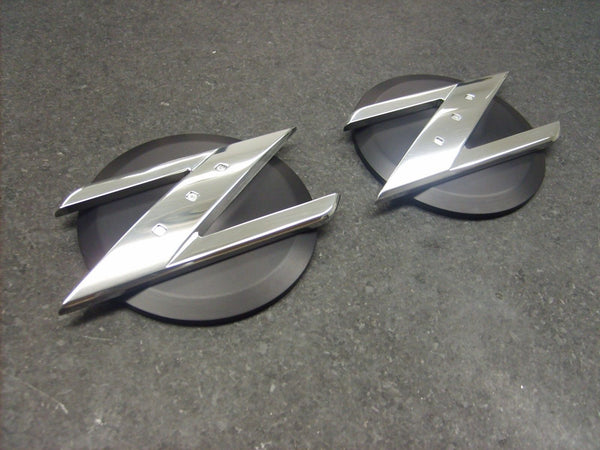 350Z Billet BIG Z Logo Fender Emblem Set of 2