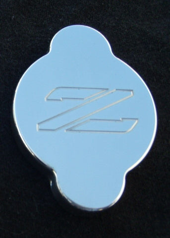 Polished Billet Twin Turbo 1990-1996 300ZX Z Logo Radiator Cap Cover Z32 1993
